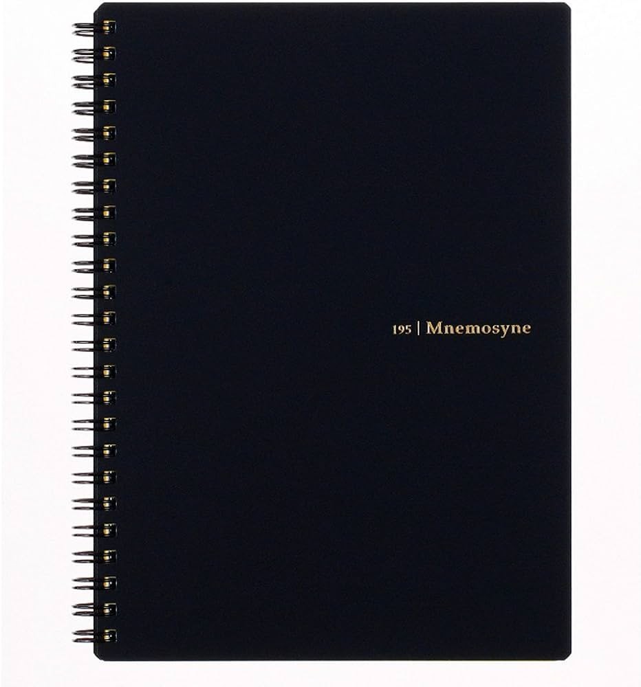 Japon Mnemosyne A5 Defter 7mm Çizgili - 80 sayfa 