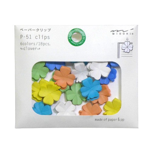 Midori Tasarım Phil P-51 Klips - clover