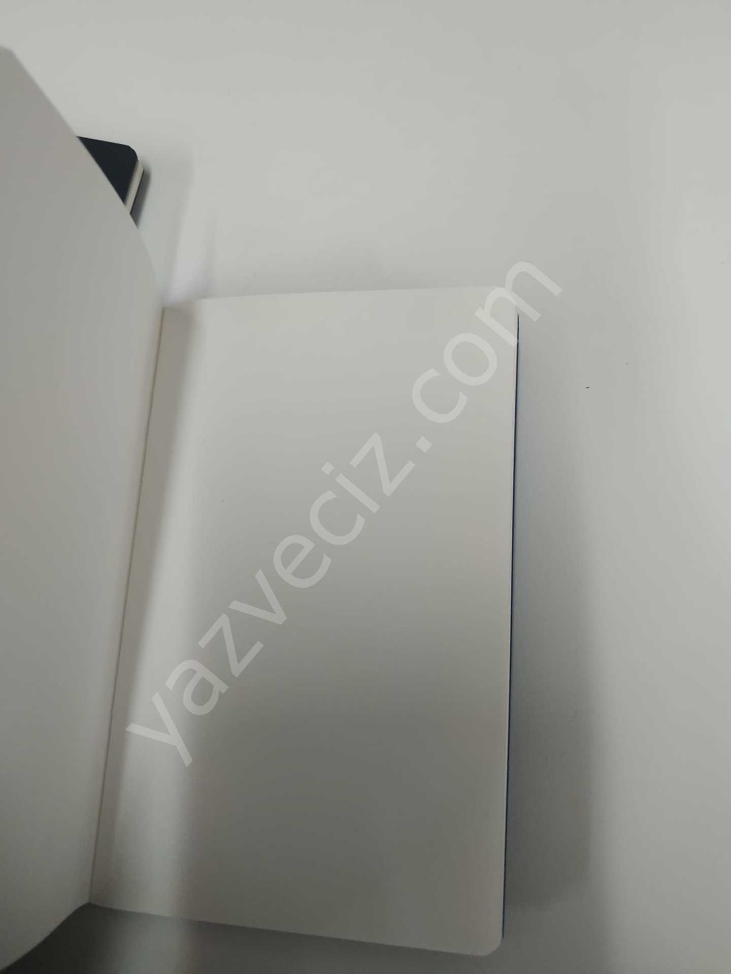 10*15 Fabriano düz sayfa notebook-lacivert