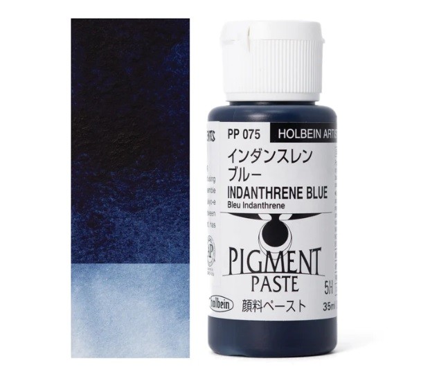 Holbein Pigment Macunu, 075 Indanthrene Mavi