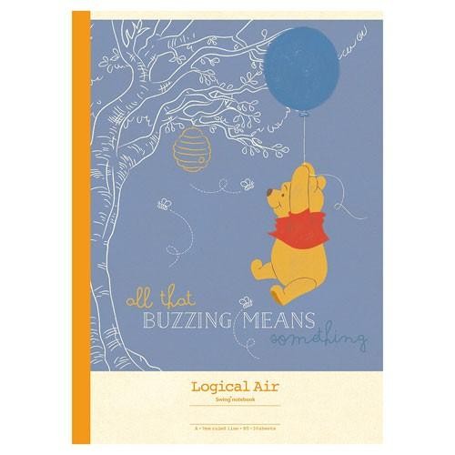 Winnie The Pooh 5'li Defter Seti , Orijinal Japon, B5 Boyut, Noktalı Çizgili