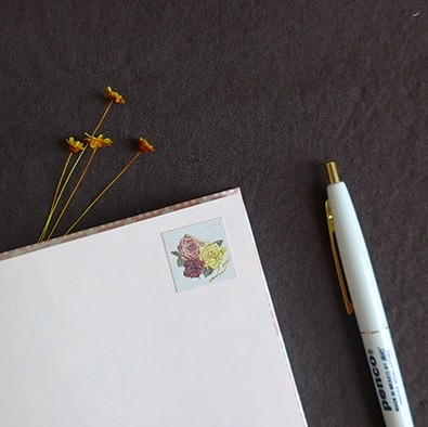 Kore Suatelier Sticker Çıkartma - 1045 vintage flower