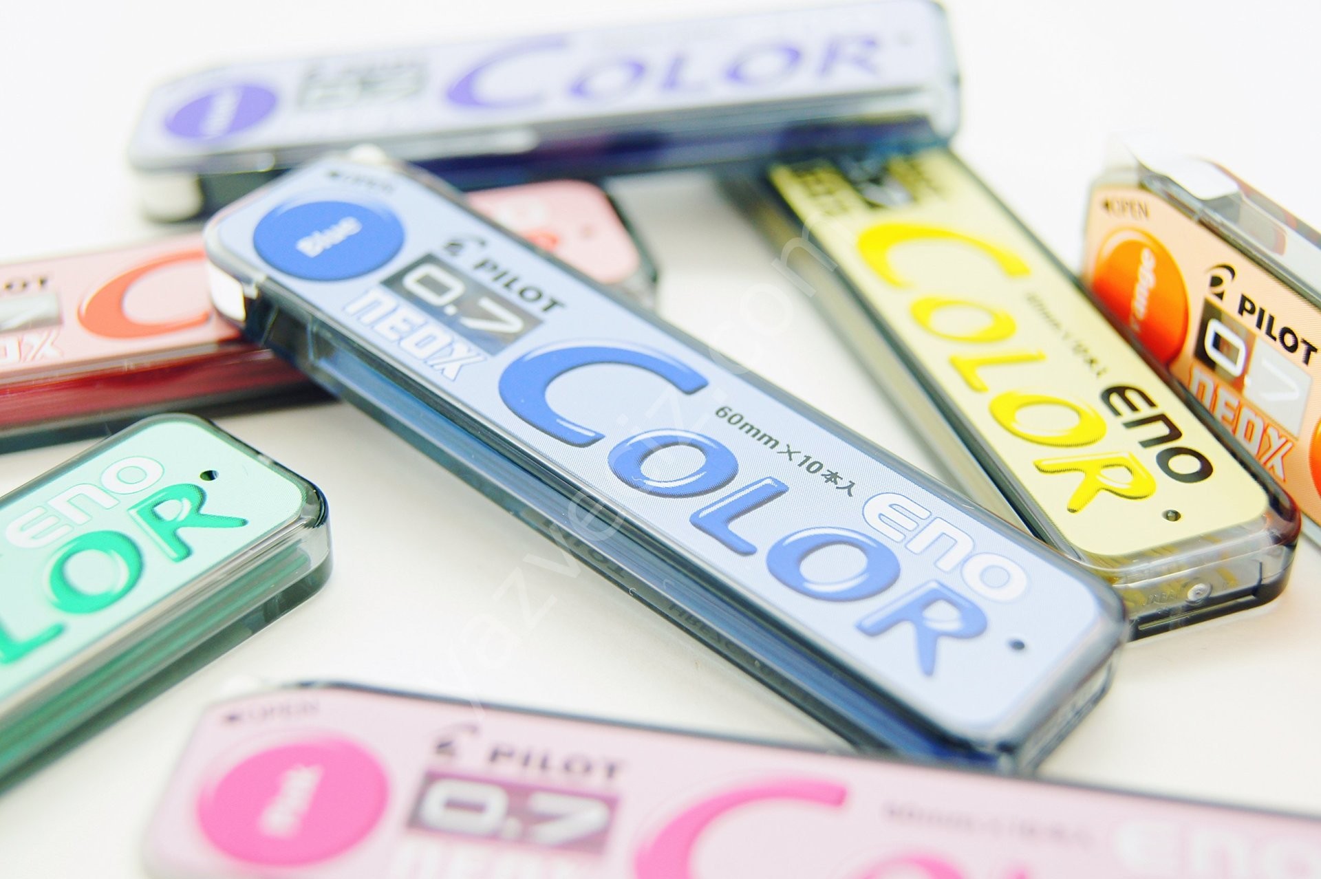 Pilot Neox Color Eno Renkli Basmalı Kalem Ucu  0,7mm Pastel Mavi ,Soft Blue