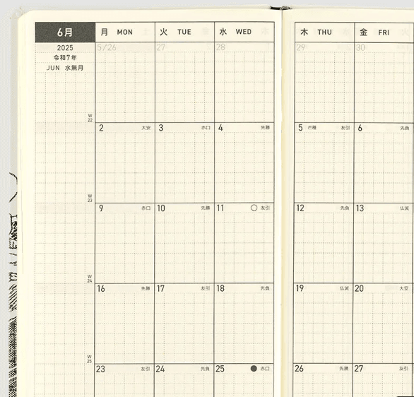 Hobonichi Techo 2025 Ajanda - One Piece