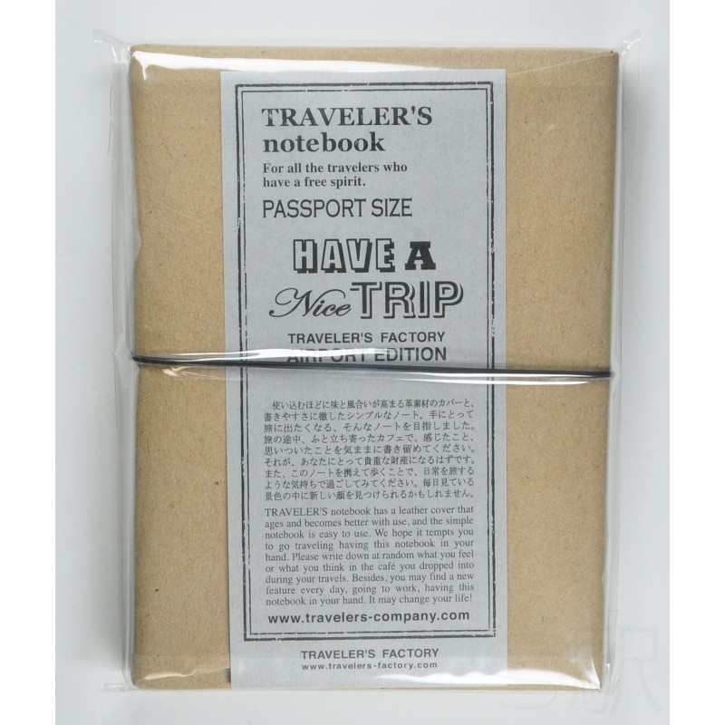 Traveler's Company  Pasaport Size Narita Airport Edition Defter