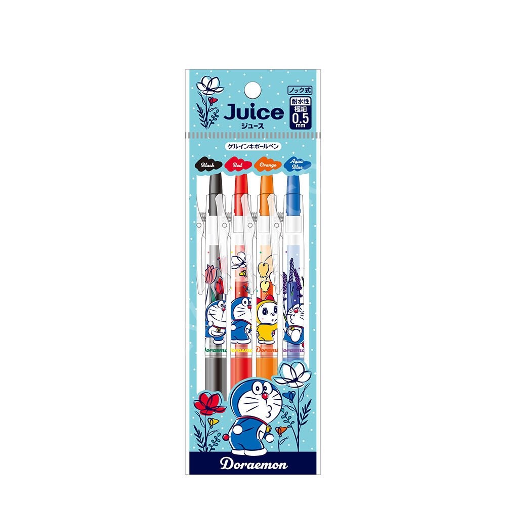 Pilot Juice 0.5 mm Jel Tükenmez Kalem Seti Özel Seri Doraemon
