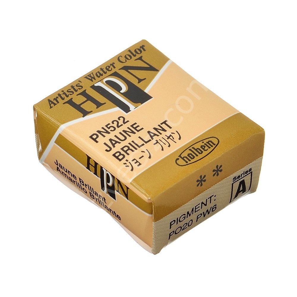 Holbein Artist Tablet Suluboya (PN522) Jaune Brilliant A Serisi