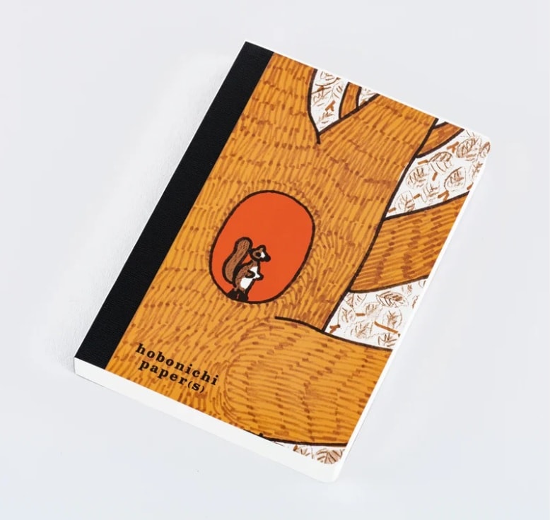 Kampanyalı Ön Sipariş Hobonichi Accessory - Paper(s) - 100%ORANGE: Squirrel Appears