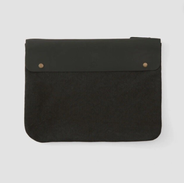 Traveler's Company Canvas Pouch Black Çanta