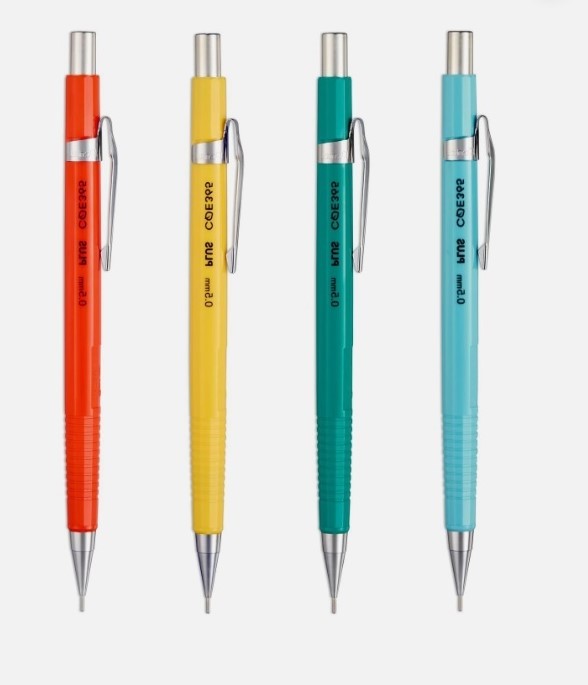 Plus COE 365 0.5 mm 4 adet Versatil Kalem - Kırmızı Sarı Yeşil Mavi