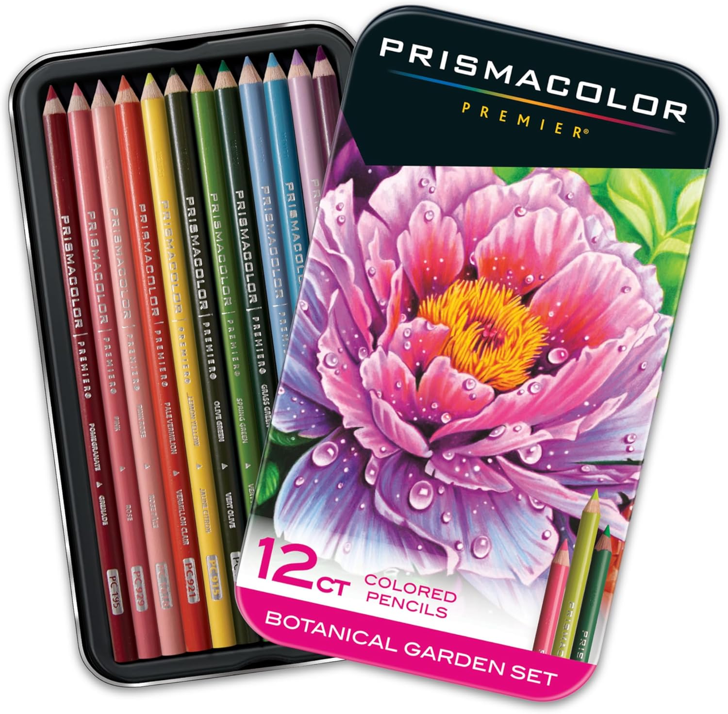 Prismacolor Botanik Bahçesi 12'li Renkli Kalem Seti 