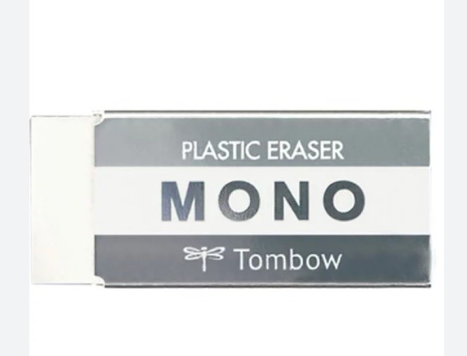 Tombow Pencil MONO Silgi GRAYSCALE Serisi [PE-04A704AL] - Açık Gri