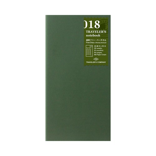Traveler's Company Notebook - 018 Free Diary