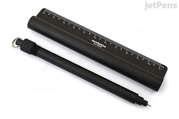 Meister by Point Pen Cetvel - Siyah Versatil Kalem 0.3 mm
