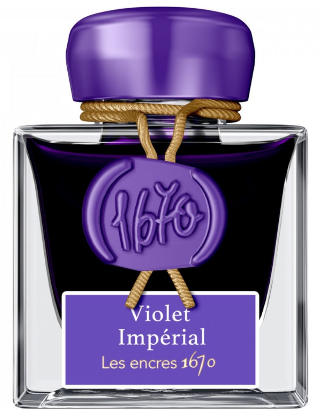 Jacques Herbin 1670 Ink - Mürekkep - Violet Imperial - 50ml