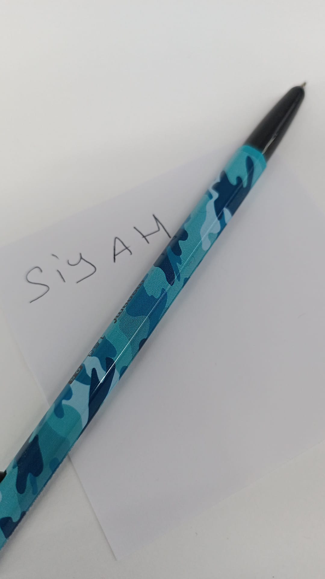 monami 153 kiss 0.5 tükenmez kalem- mavi kamuflaj