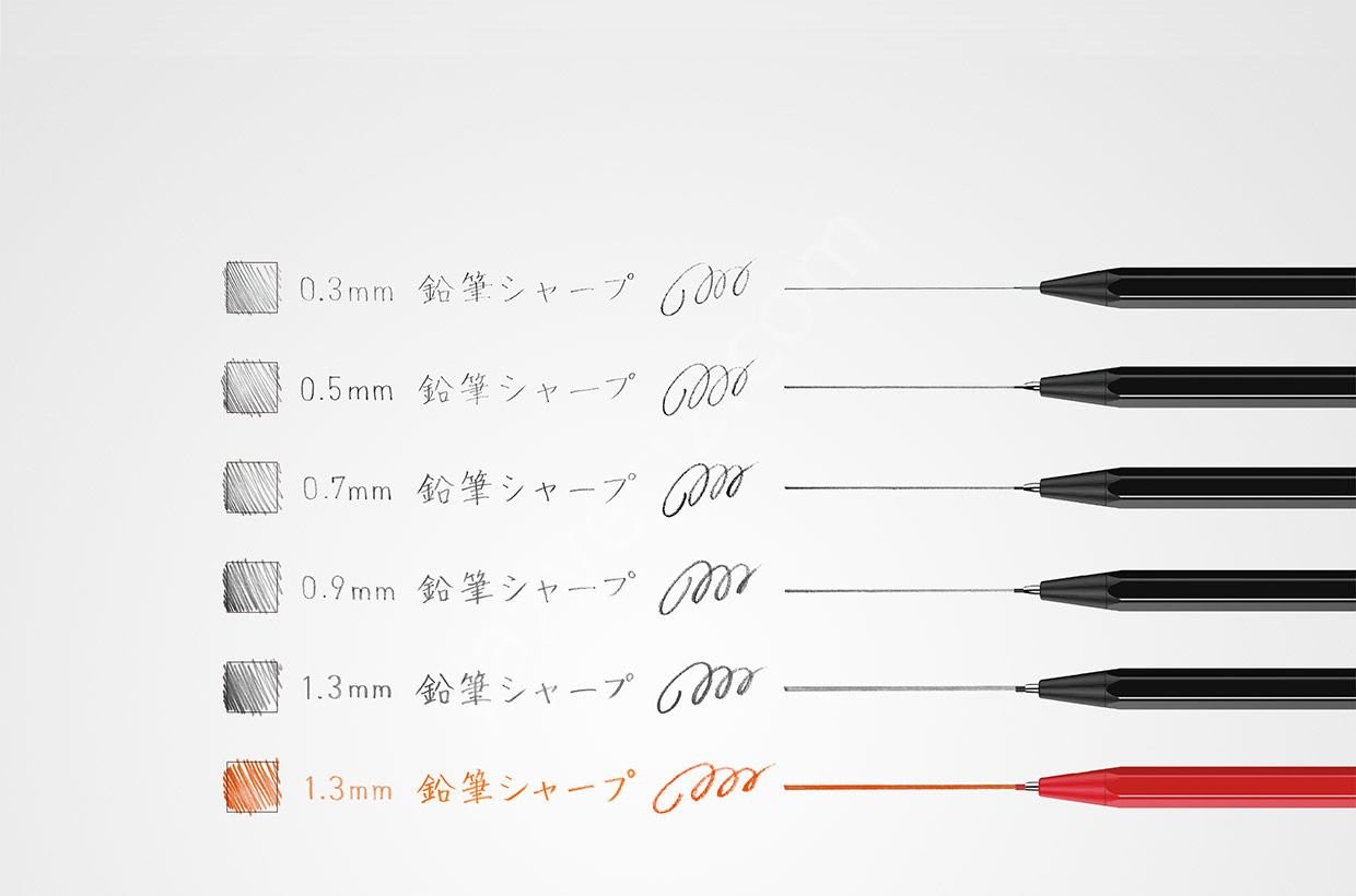 Kokuyo Enpitsu Sharp 0.7 mm Siyah Versatil Kalem