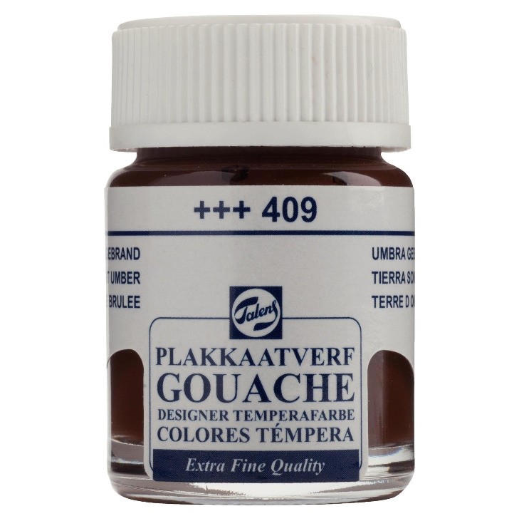 Talens Guaj Boya Burnt Umber 409 16 ml