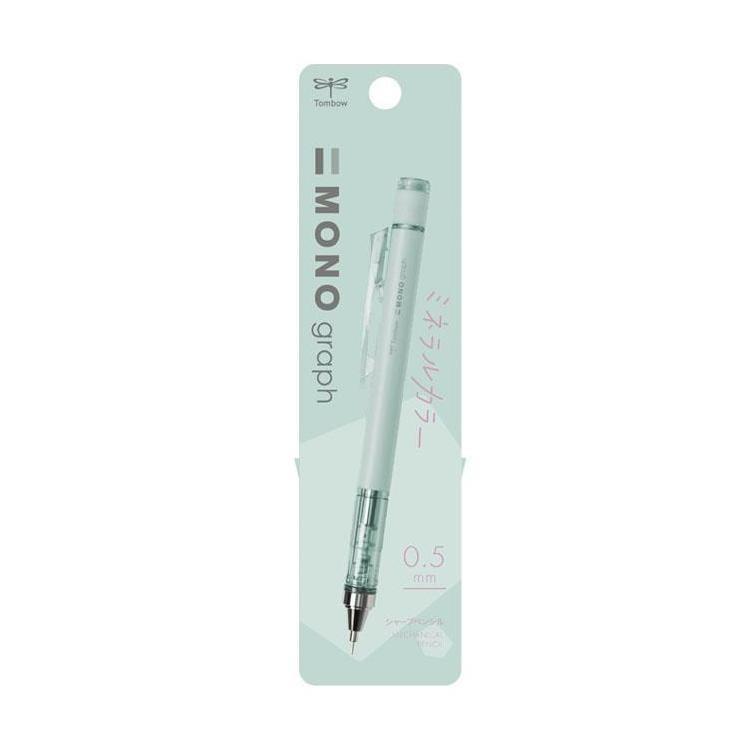 Tombow Mono Graph Mekanik Versatil  Kurşun Kalem 0.5mm Mineral Renk Serisi [DPA-147A] - Sorbe Mavi
