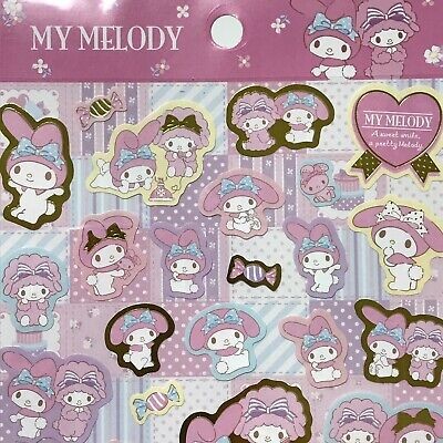 Japon Sanrio My Melody Sınırlı Sayıda Sticker Çıkartma