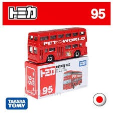  Takara Tomy Tomica Maket Oyuncak Araba  No.95 London bus 