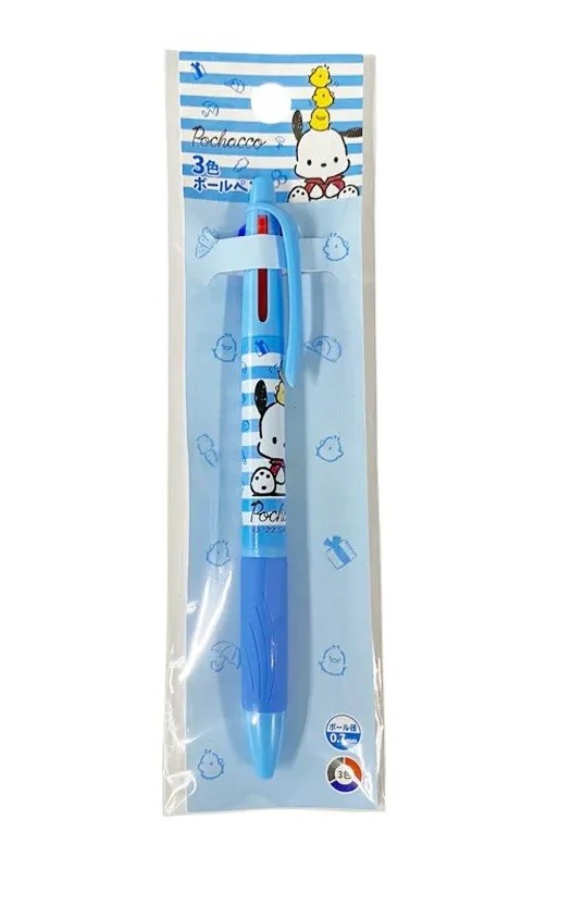 Sanrio Pochacco 3 Renkli Tükenmez Kalem