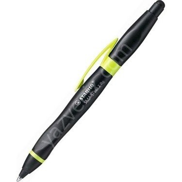 Stabilo Smartball Siyah&Kivi Ergonomik Tükenmez Sağ El Kalem
