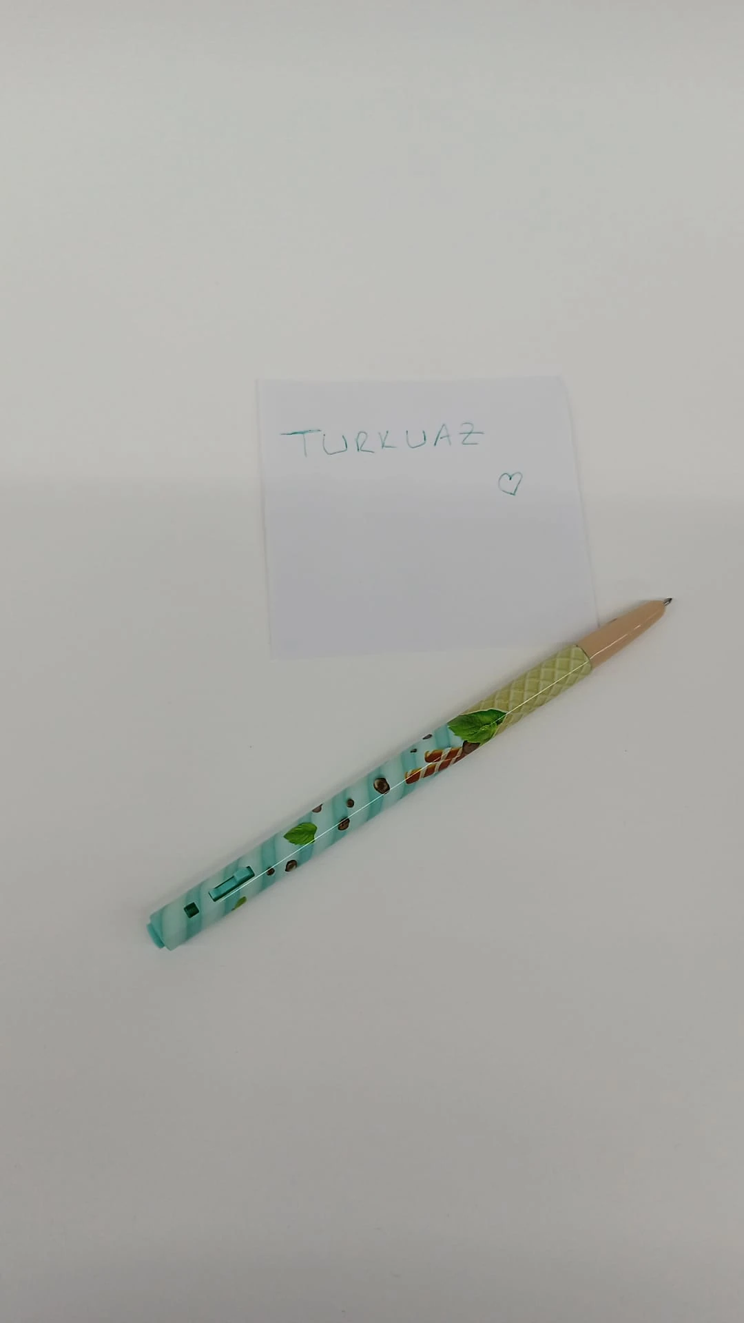 monami 153 kiss 0.5 tükenmez kalem-mavi tatlı temalı