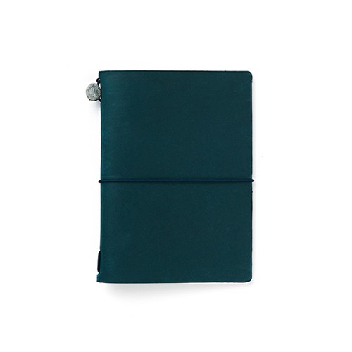 Traveler's Company Notebook Passport Size - Blue - Deri Kaplı Defter