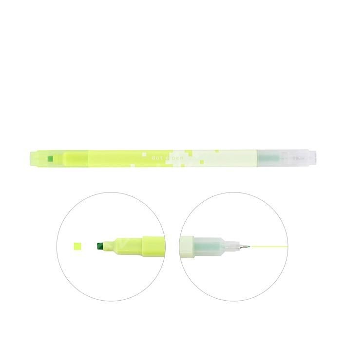 KAMPANYALI DOT E PEN PİKSEL SÜSLEME KALEMİ, ÇİFT UÇLU, LİME GREEN