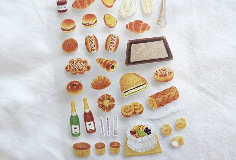  Kore Suatelier Design Sticker Çıkartma - 1177 old bakery