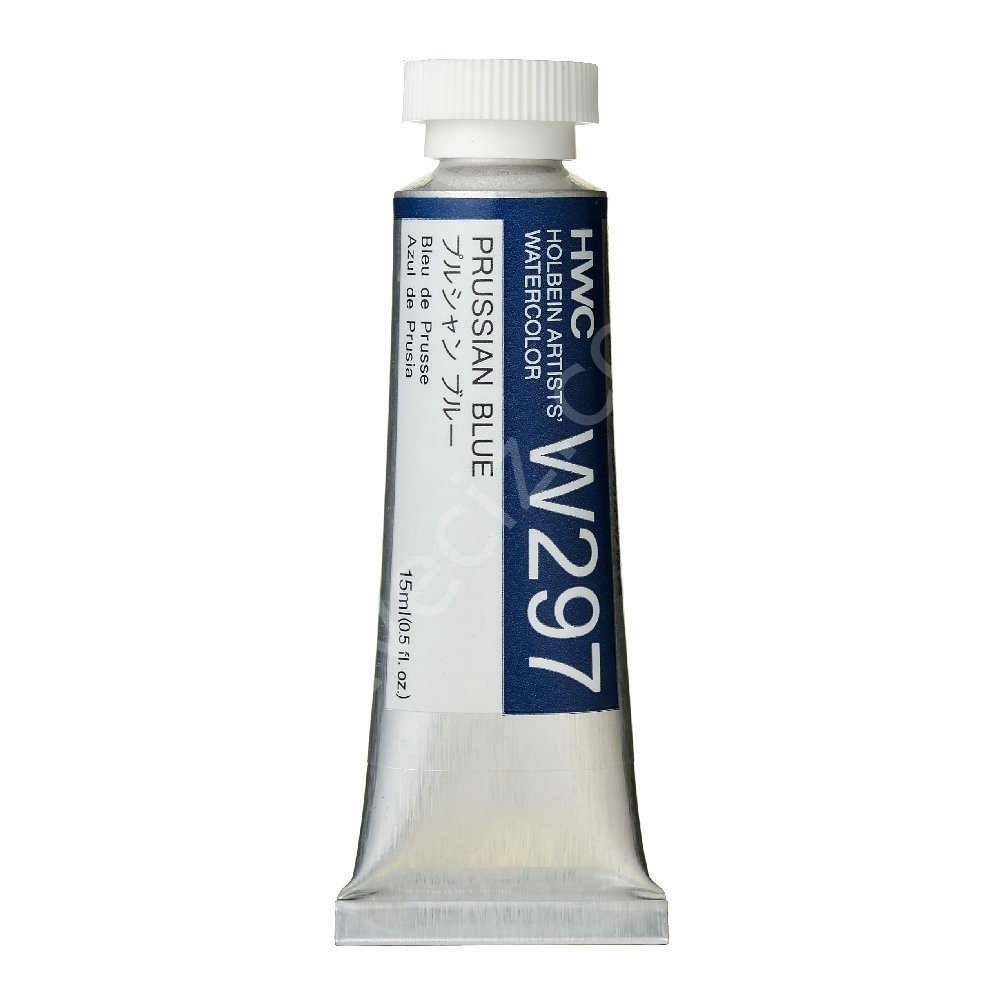 Holbein 15 ml Profesyonel Tüp Suluboya Prussian Blue (W297) A Serisi