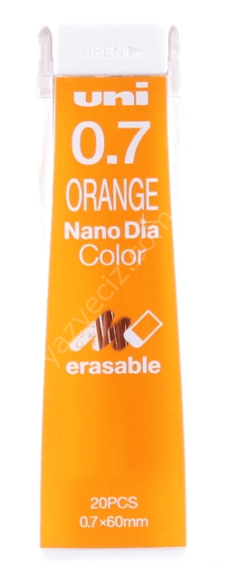 Uni Orange 0.7 mm Nano Dia Color 20 'li Uç