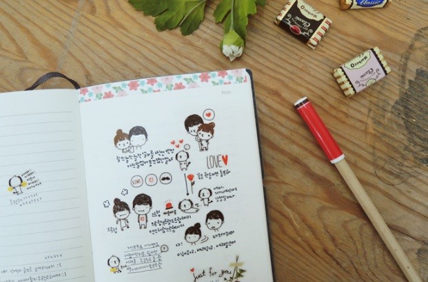 Kore Suatelier Sticker Çıkartma - 1018 just for you