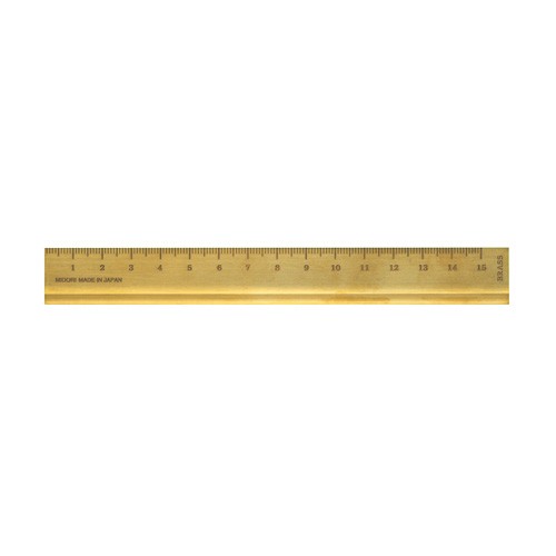  Travelers Company Pirinç cetvel - 15 cm