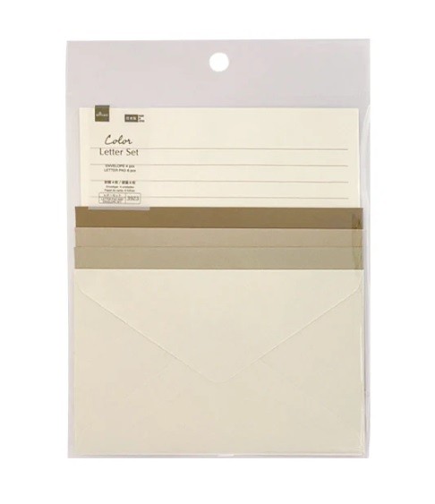 Japon Color Letter Set - Mektup Seti