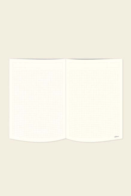 Le Color Minimal Defter Kareli Lacivert  17x24cm