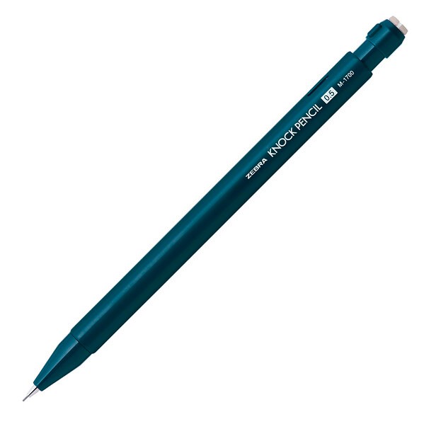 Zebra Knock Pencil Sallamalı Uç Çıkartan Versatil Mekanik Kalem 0.5 mm - Lacivert