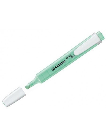 stabilo swing cool pastel yeşil fosforlu kalem
