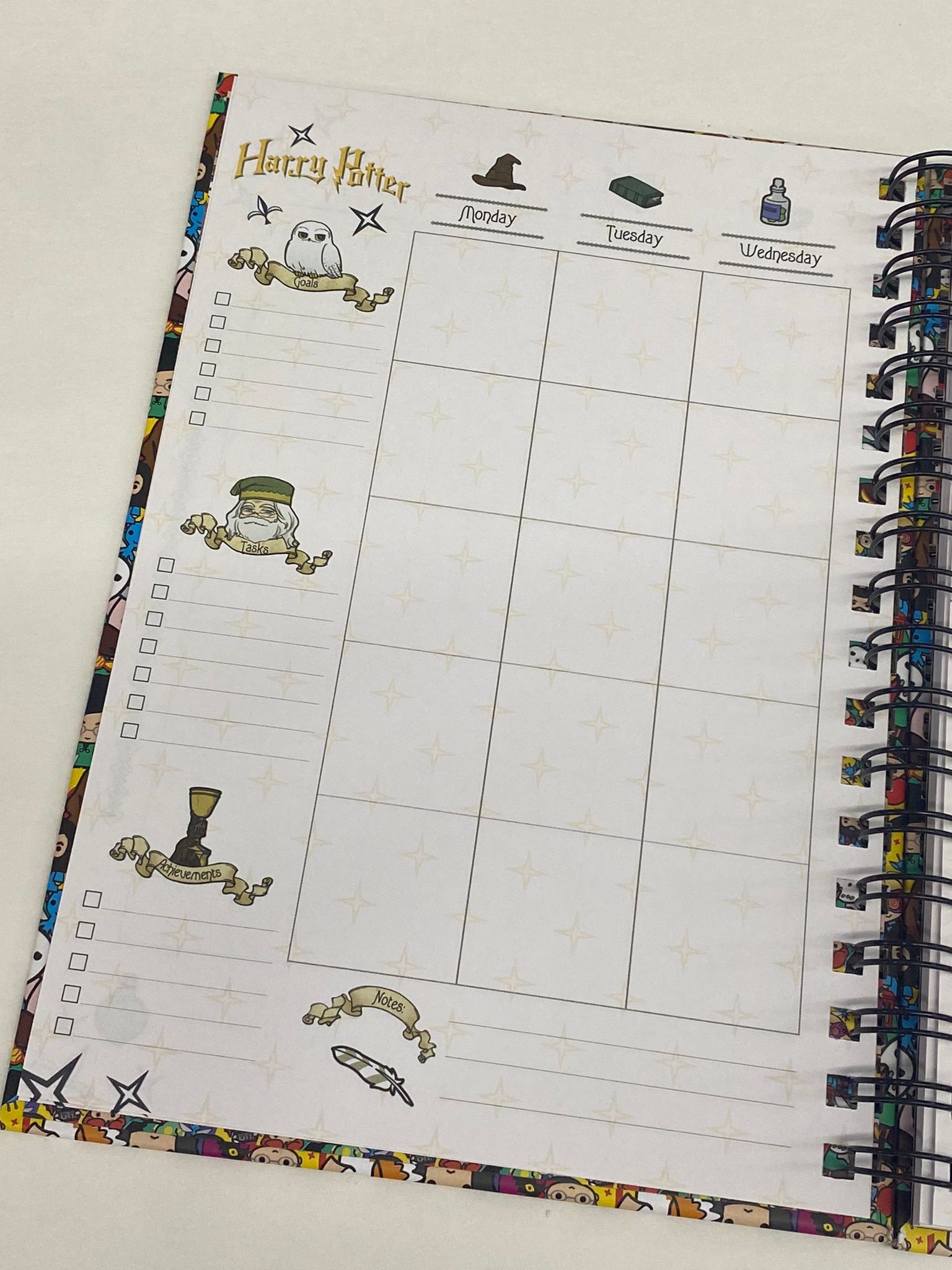 Harry Potter Daily Planer Book 