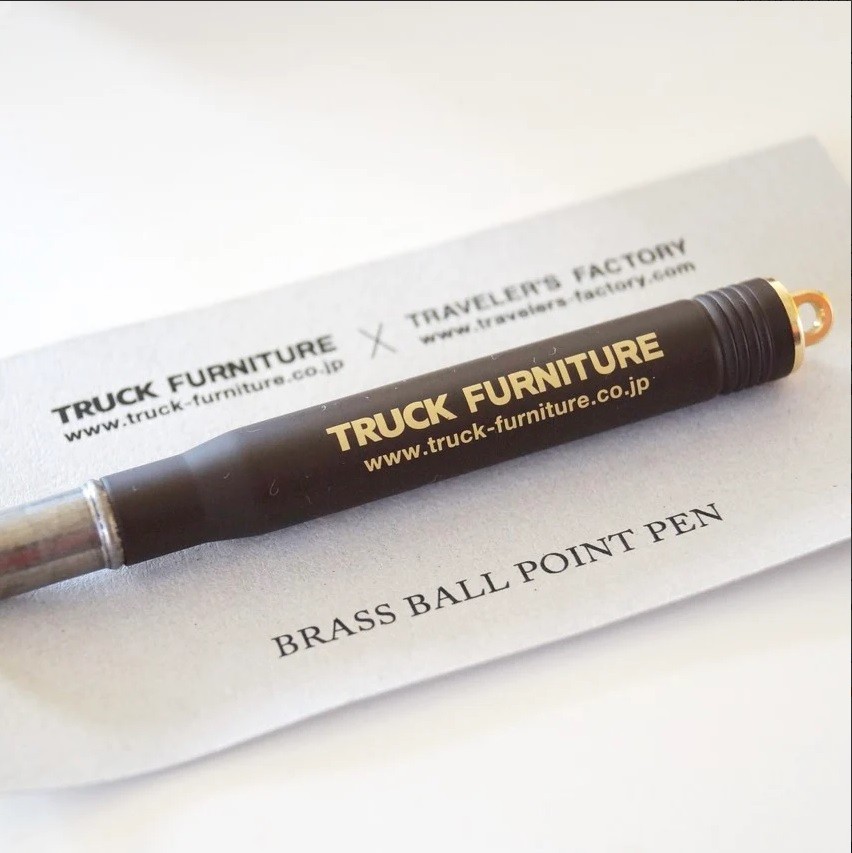Truck Furniture Travelers Company Brass Ball Point Pen - Pirinç Tükenmez Kalem