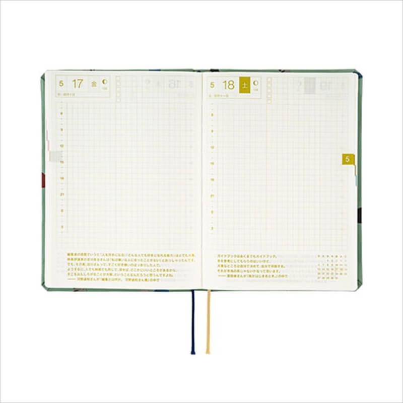 Hobonichi HON A6 diary Tie & Chief  Cats&Me Planlayıcı Ajanda (planner)