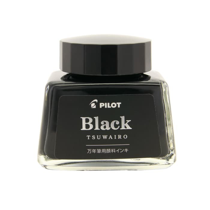 Pilot TSUWAIRO Mürekkep [Güçlü Renk] Siyah (Pigment) 30ml