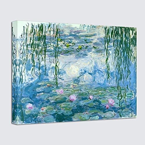 Monami Claude Monet Water Lilies Tablosu Özel Üretim Tükenmez Kalemi Neo art 153