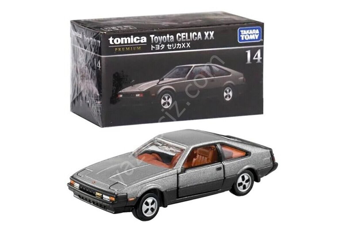 Takara Tomy Tomica Premium Toyota Celica XX 1/62 Metal Model Araba