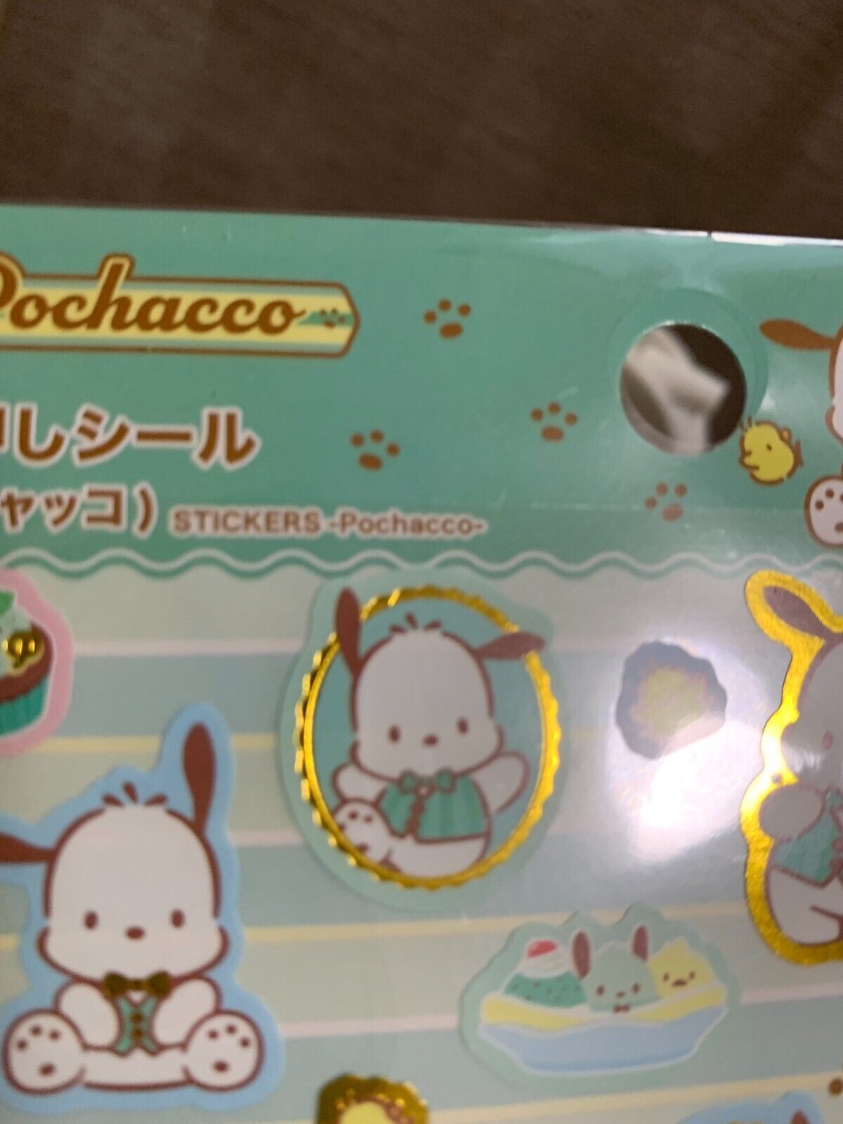 Japon Pochacco Stickers Çıkartma