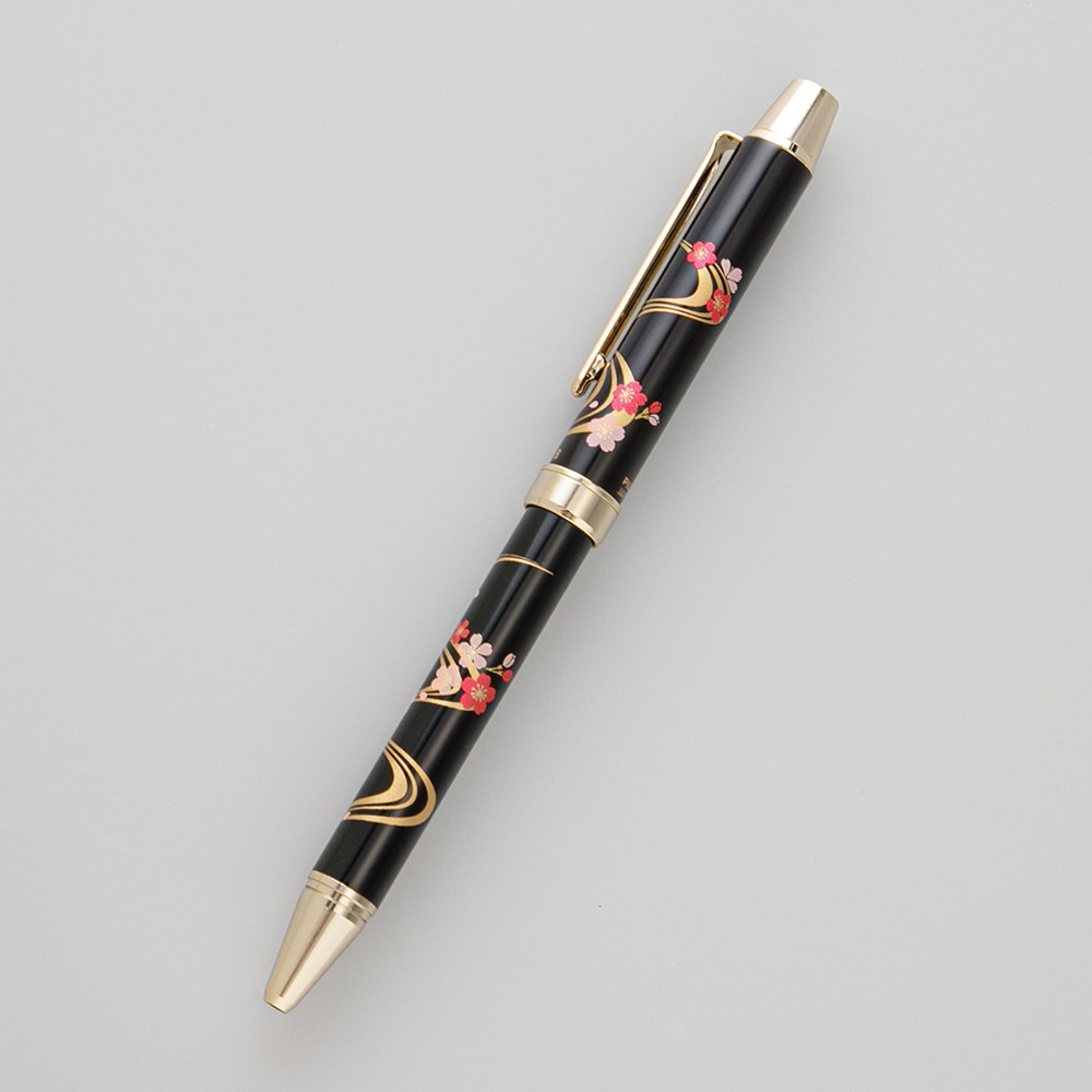  Pilot Çok Fonksiyonlu Kalem 2+1 0.7mm Miyabi Emaki: Akan Su Kiraz Çiçekleri 