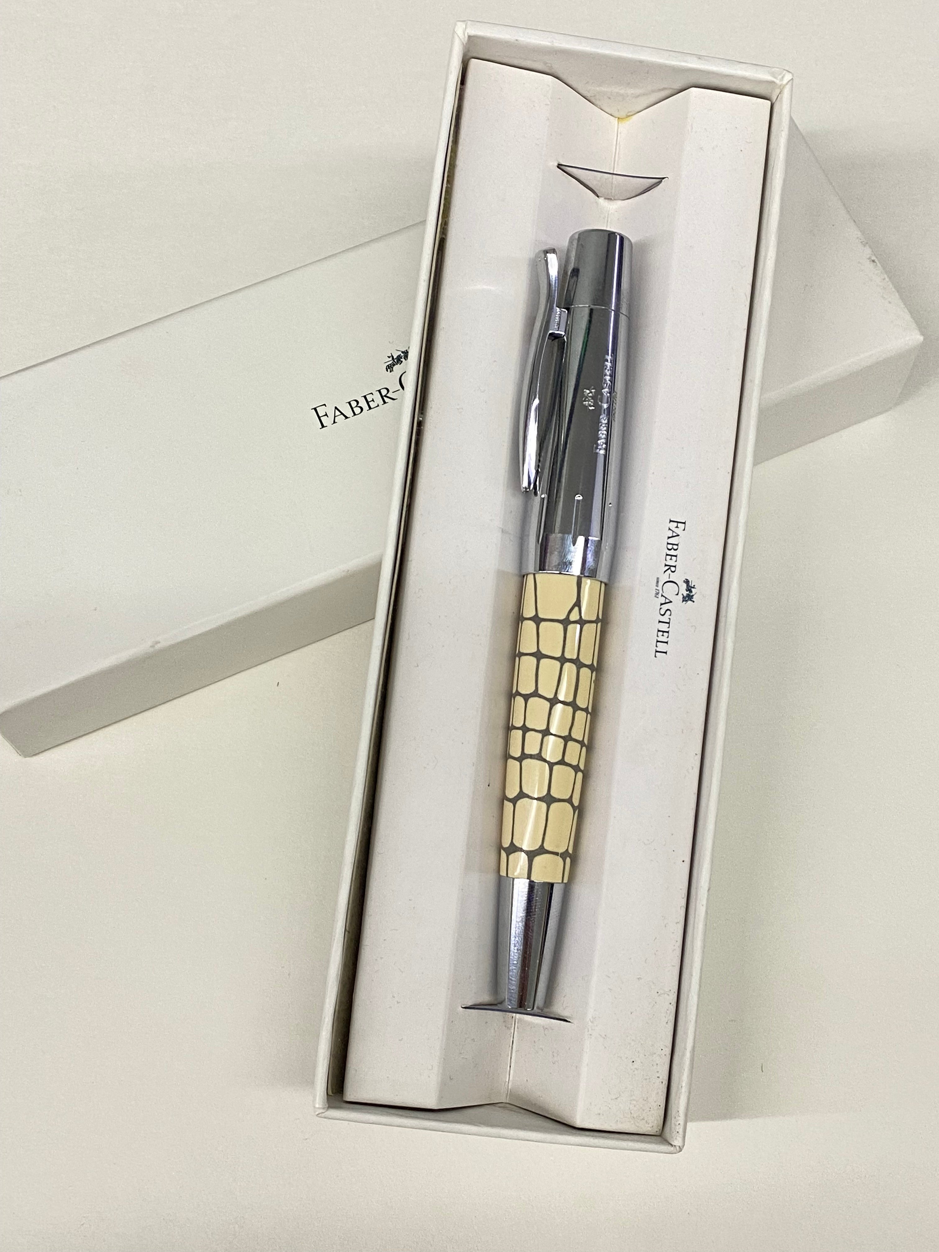 Faber Castell E-Motion Ten Rengi Desenli Dolma Kalem M Uçlu