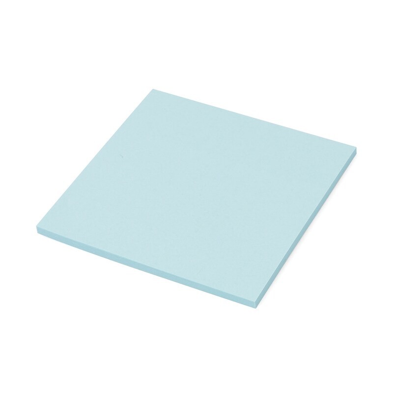 Muji Yapışkan not kağıdı Post - it  75mm x 75mm Mavi renk 30 yaprak