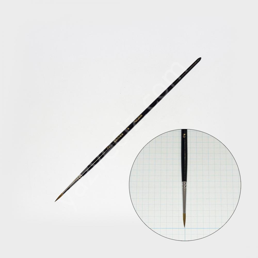 Holbein Tezhip Minyatür Çini Suluboya Fırçası N series,Gelincik Kıl No:2